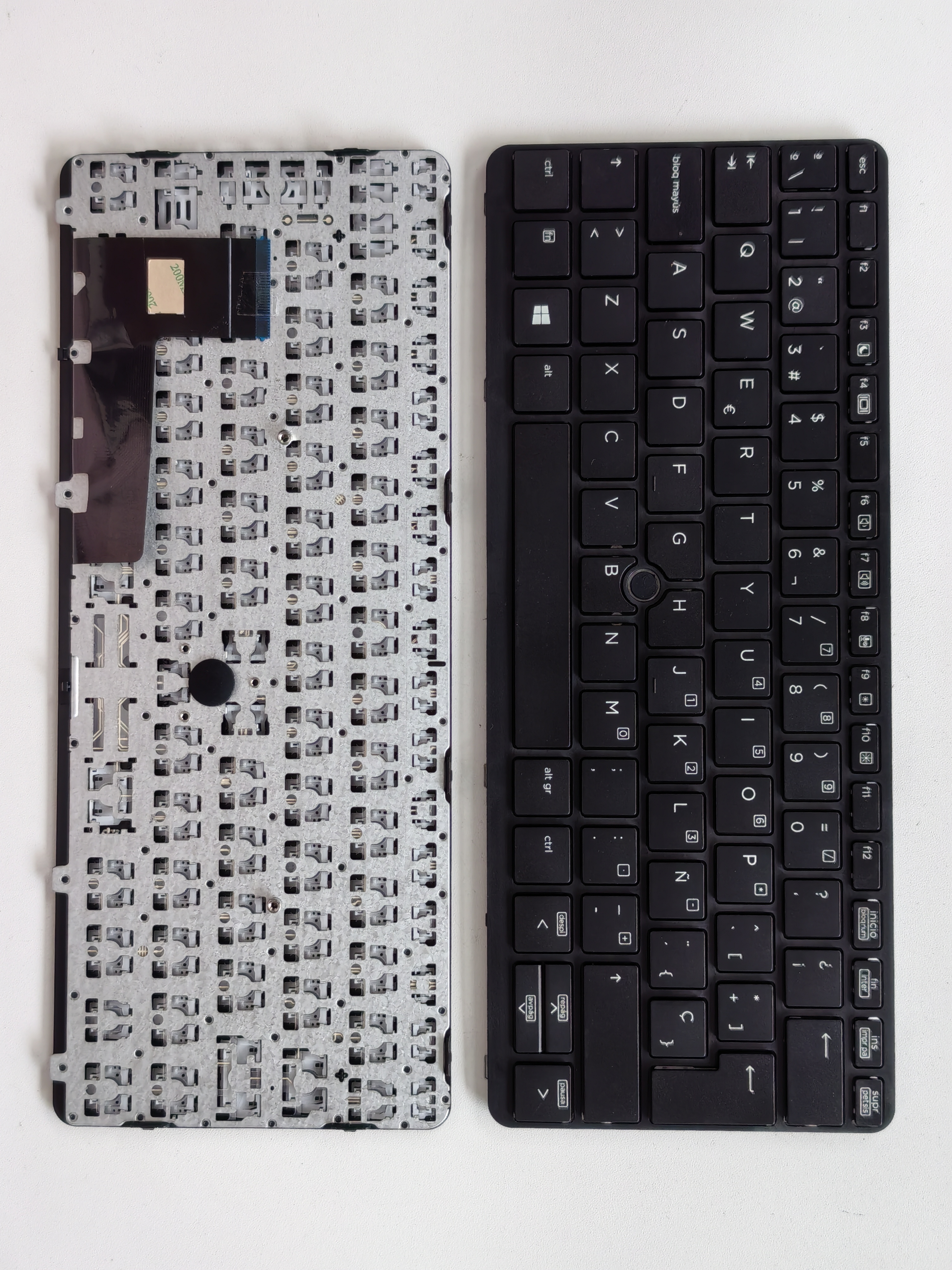Picture of New Replacement Laptop Keyboard For HP 820G1/820G2/725G1/725G2 BLACK FRAME BLACK (OEM) SP Layout